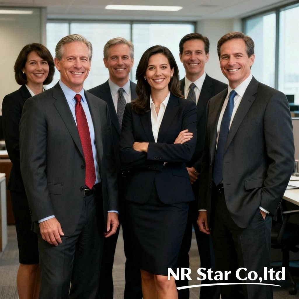 Corporate team branding photo with digital signature watermark for professional identity and consistent visuals